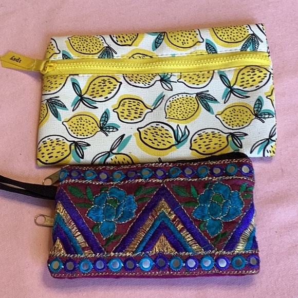 FINAL SALE PRICE Ipsy & Polo Bags for Makeup/Kleenex or Whatever - Picture 1 of 7